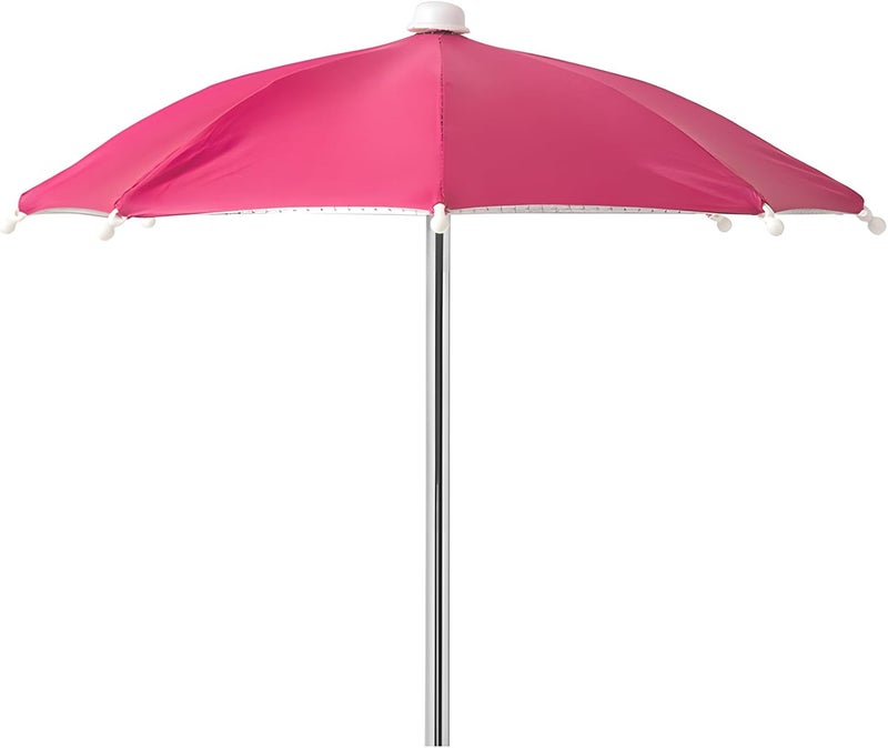Gnodry Squirrel Picnic Table Feeder Replacement Mini Umbrella for Outside (Dark-Pink) - Image 1